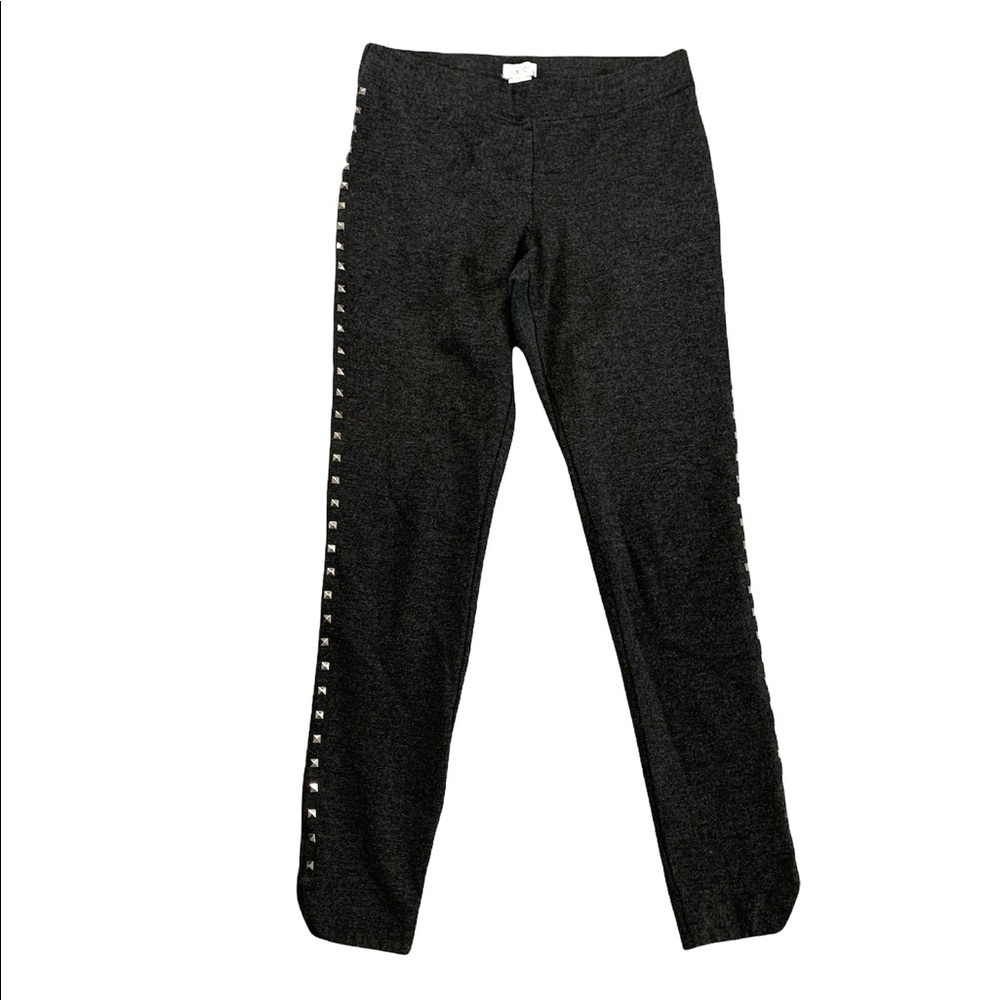 Cache Dark Gray Toreador Leggings Size Medium